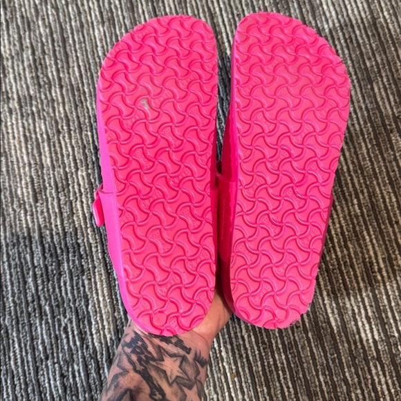 Birkenstock Eva Gizeh Sandals Pink Size 34 Kids - Picture 5 of 7